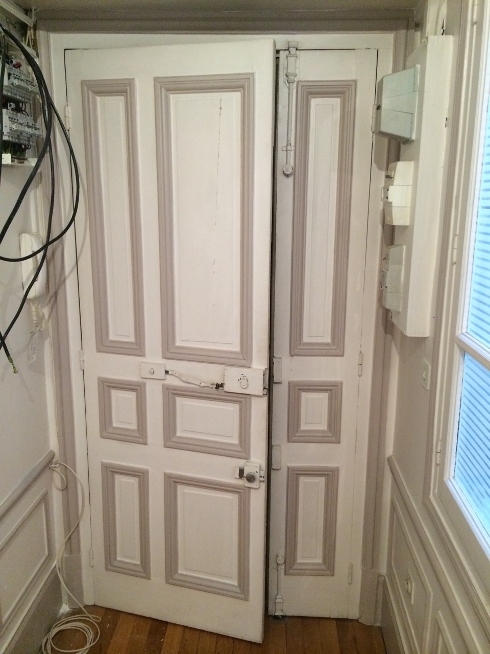 Ouverture de porte